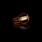 Fraaai LED E27 lamp gloeidraad bol 4,5 cm - Outlet A, Ophalen of Verzenden, Nieuw