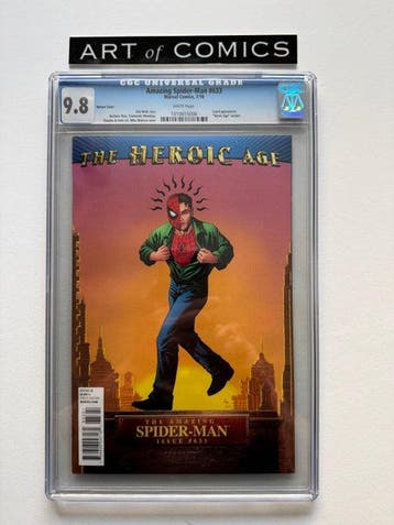 The Amazing Spider-Man #633 - Lizard Appearance - CGC 9.8 -, Nieuw