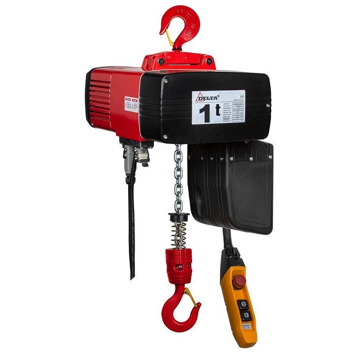 Nieuwe Delta elektrische kettingtakel 1.000 KG, Doe-het-zelf en Verbouw, Lieren en Takels, Nieuw