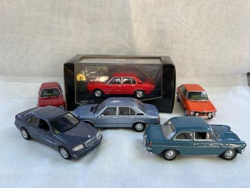Minichamps 1:43 - Modelauto (7) - BMW, Volkswagen, Mercedes,, Nieuw