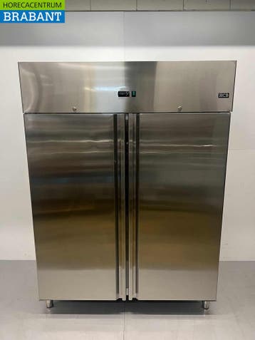 HCB RVS Dubbeldeurs 2-deurs Vriezer Vrieskast Monoblock 1350, Ophalen of Verzenden, Nieuw in verpakking