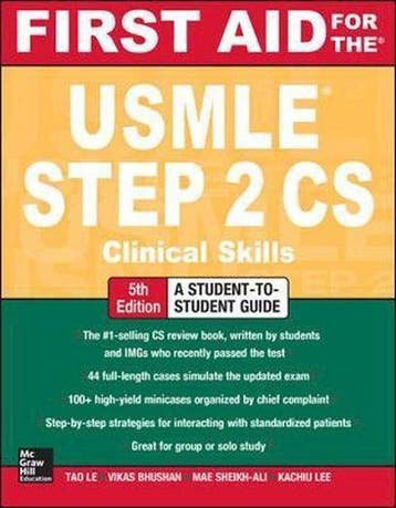 First Aid for the USMLE Step 2 CS, Fifth Edition - Tao Le, Verzenden, Zo goed als nieuw, Tao Le