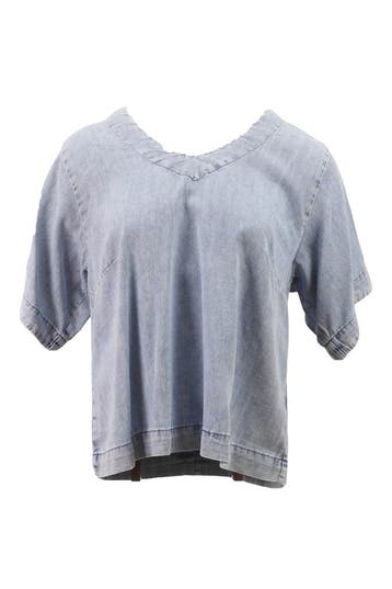 &amp;CO Woman Top in maat M Blauw, &amp;CO Woman, Verzenden, Zo goed als nieuw, Blauw