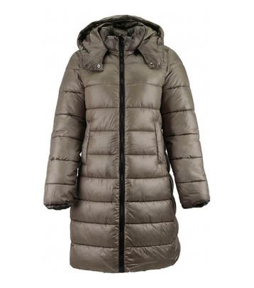 Mango Winterjas in maat XS Bruin, Mango, Verzenden, Gedragen, Bruin