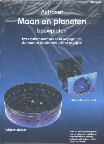 Astroset Maan En Planeten Bouwplaten | Rob Walrecht | Nieuw, Ophalen of Verzenden, Nieuw, Rob Walrecht