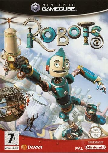 Gamecube Robots, Verzenden, Zo goed als nieuw