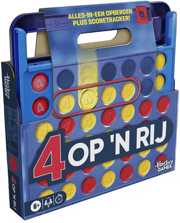 4 Op n Rij - Nieuwe Editie | Hasbro - Gezelschapsspellen, Verzenden, Nieuw