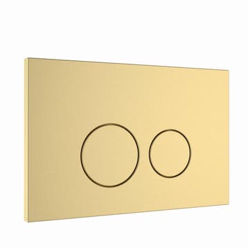 Bedieningspaneel Flat mat goud, Verzenden, Nieuw