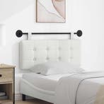 vidaXL Hangend hoofdbord Nep Leer, Verzenden, Nieuw, Wit, Overige materialen