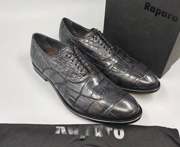 Raparo-Wingtip-Crocodile-UK10.5-No Reserve! - Veterschoenen, Kleding | Heren, Nieuw