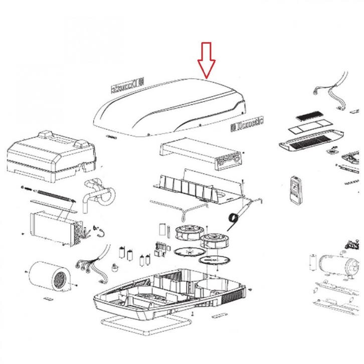 Dometic B2200 Afdekkap Wit, Caravans en Kamperen, Camper-accessoires, Nieuw, Ophalen of Verzenden