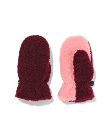 HEMA Kinderwanten teddy donkerrood, Verzenden, Nieuw