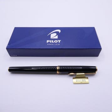 Pilot - Pilot Fountain Pen CELEMO Black 14K-585 Gold Nib -, Nieuw