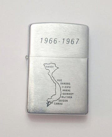 Zippo, Vietnam War Junio de 2008 - Aansteker - Staal, Verzamelen, Rookartikelen, Aanstekers en Luciferdoosjes, Nieuw