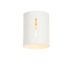 Design plafondlamp wit met lichteffect - Yana, Verzenden, Nieuw, Design