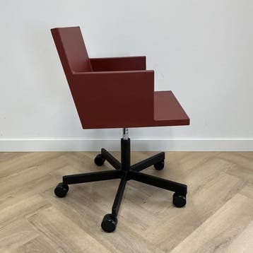 L.A.F. Task design stoel van Brother and Sons, rood, Gebruikt, Ophalen of Verzenden, Bureaustoel, Rood