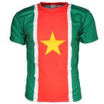 Suriname Vlag Oldschool Style Voetbal T-Shirt, Verzenden, Nieuw
