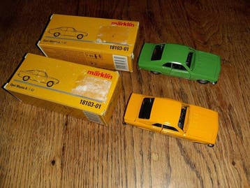 Märklin 1:43 - Modelauto (2) - Opel Manta A, Nieuw