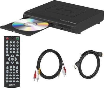2dekans | UPLY DVD Speler met HDMI - Full HD - Regiovrij -, Ophalen of Verzenden, Zo goed als nieuw