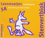 Stenvert Leesmaatjes / 5a Begrijpend lezen / Toelichting en, Boeken, Verzenden, Gelezen, Henk Hokke