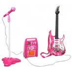 Elektrische Gitaar voor Kinderen Roze – Inclusief, Kinderen en Baby's, Speelgoed | Overig, Ophalen of Verzenden, Nieuw