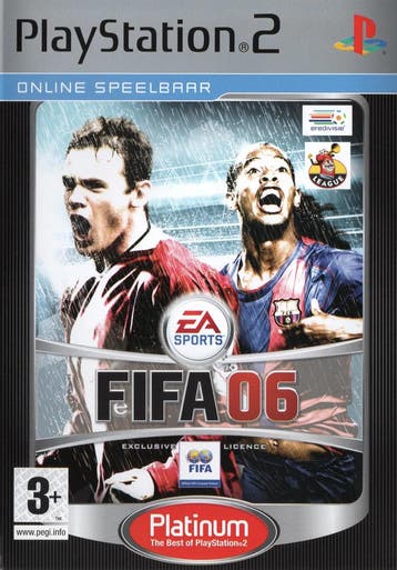 FIFA 06 [Platinum] - PlayStation 2, Ophalen of Verzenden, Zo goed als nieuw