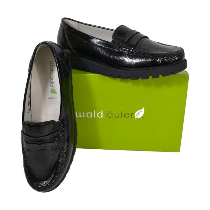 Waldläufer - dames mocassins - zwart -maat 38 H, Kleding | Dames, Schoenen