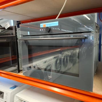 Inbouw combi magentron/oven, Pelgrim, BO4CM4D1-42, Grijs, Nieuw