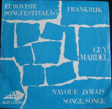 Guy Mardel – N'Avoue Jamais / Eurovisie 1965 Frankrijk Singl, Verzenden, Nieuw in verpakking