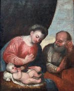 Palma il Giovane (1549–1628), Ambito di - Sacra Famiglia