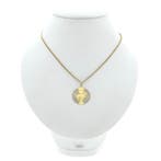 Gouden sterrenbeeld hanger; Steenbok (Hanger of bedel), Ophalen of Verzenden, Gebruikt, Goud, Overige merken