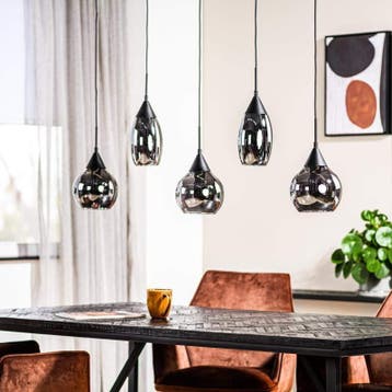 Hanglamp 5-lichts Lola - decoratie, Nieuw
