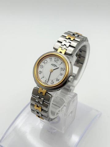 Hermès - Hermès - H-Link Two-Tone Quartz - 436410 - Dames -, Nieuw