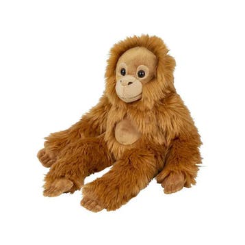 Nature Planet orangutan knuffel - pluche - 45 cm, Verzenden, Nieuw