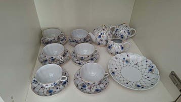 Lomonosov Imperial Porcelain Factory - Koffieservies voor 6