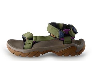 Teva Sandalen in maat 38 Groen, Verzenden, Sandalen of Muiltjes, Zo goed als nieuw, Teva