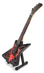 Miniatuur replica ESP Elk Skull gitaar J Hetfield Metallica, Ophalen of Verzenden, Nieuw, Pop, Beeldje of Miniatuur