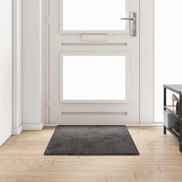 vidaXL Tapijt Loper Grijs 80 x 150 cm 100% Polypropylene, Verzenden, Nieuw, Grijs
