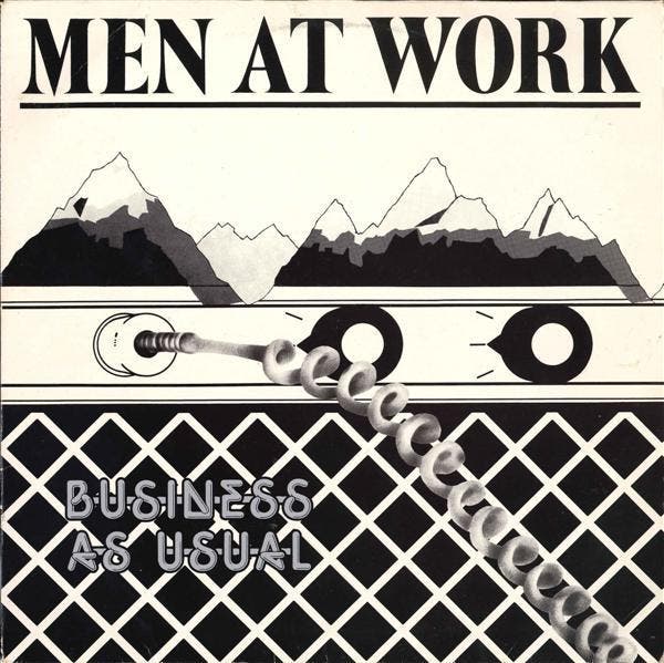 Men At Work - Business As Usual, Cd's en Dvd's, Vinyl | Pop, Gebruikt, Ophalen of Verzenden