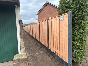Redwood | Houtbeton | €120 per meter | Snelle levering!, Nieuw, Hout, 1 tot 2 meter