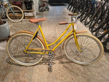 mosterd gele Roetz road dames fiets van €1031 voor €876, Terugtraprem, Versnellingen, Nieuw, Ophalen of Verzenden