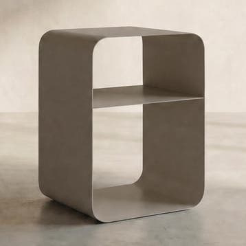 *WOONWINKEL* Kare Design Lounge Stalen Bijzettafel Brons, Huis en Inrichting, Tafels | Bijzettafels, Verzenden, Nieuw