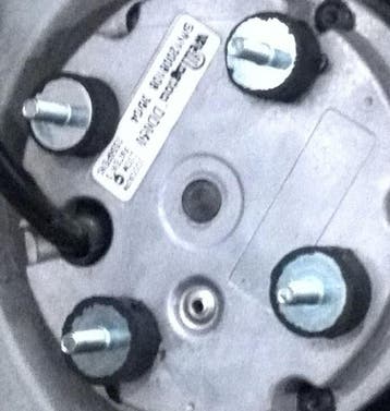 Set (4 stuks) motorrubbers Brink Renovent HR Medium en, Ophalen of Verzenden, Nieuw