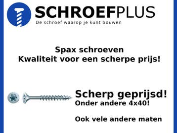 Spax schroeven Torx, Verzenden, Nieuw, Schroeven