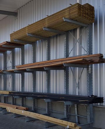 Draagarmstelling verzinkt NIEUW 3,5 m hoog en 1,2 m diep, Zakelijke goederen, Kantoor en Winkelinrichting | Magazijn, Stelling en Opslag