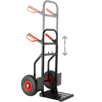 Steekwagen tot 200kg - zwart, Verzenden, Nieuw