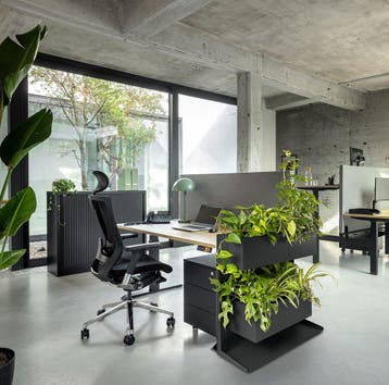 Plantenbak roomdivider Eco, Nieuw in verpakking