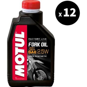 Motul Factory Line Fork Oil - 2.5W - 1L (X12), Verzenden, Nieuw