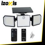 Izoxis Solar LED buitenlamp 167 leds 500 lumen met bewegi..., Hobby en Vrije tijd, Ophalen of Verzenden, Nieuw