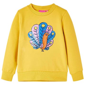 vidaXL Kindertrui 104 donkerokerkleurig, Verzenden, Nieuw